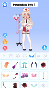 اسکرین شات 3 بازی YoYa: Doll Avatar Maker