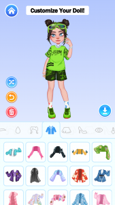 اسکرین شات 1 بازی YoYa: Doll Avatar Maker