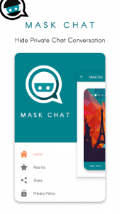 اسکرین شات برنامه Mask chat - Hides Chat 3