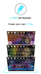 اسکرین شات برنامه Kpop Keyboard 2