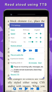 اسکرین شات 7 برنامه eBook Reader: PDF, EPUB, HTML
