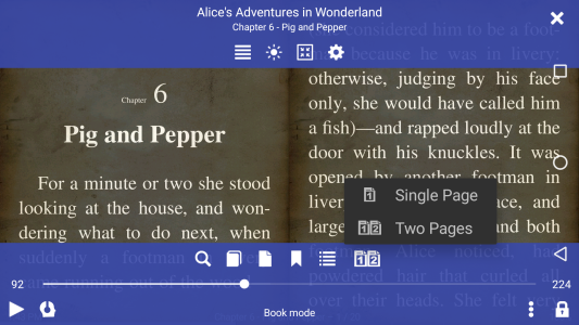 اسکرین شات 8 برنامه eBook Reader: PDF, EPUB, HTML