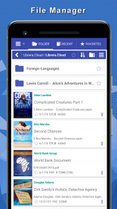 اسکرین شات 2 برنامه eBook Reader: PDF, EPUB, HTML