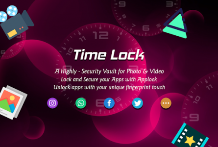 اسکرین شات برنامه Timer -  Timer Lock, The Vault, The Clock Vault 1