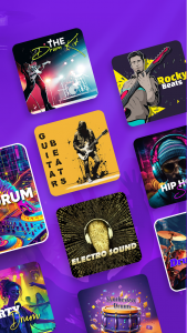 اسکرین شات برنامه Drum Pad - Music & Beats Maker 4