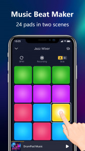 اسکرین شات 1 برنامه Beat Maker - Drum Pad