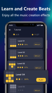 اسکرین شات 4 برنامه Beat Maker - Drum Pad