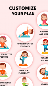 اسکرین شات برنامه Kids Yoga club exercise 5