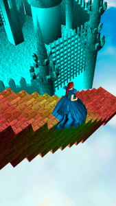 اسکرین شات بازی Cinderella 3D. Road to Castle. 6