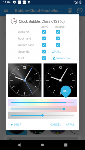 اسکرین شات برنامه Watch Face Theme Bubble Cloud 4