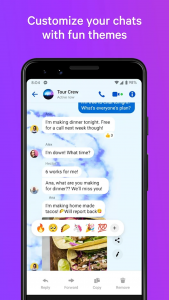 اسکرین شات برنامه MeMi Message SMS & AI Bot Chat 3