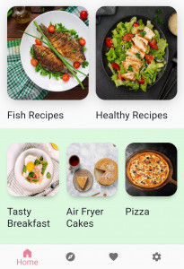 اسکرین شات برنامه Air Fryer Recipes 2