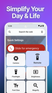 اسکرین شات 2 برنامه Easy Homescreen