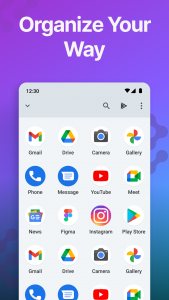 اسکرین شات 6 برنامه Easy Homescreen