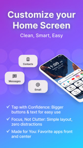 اسکرین شات 1 برنامه Easy Homescreen