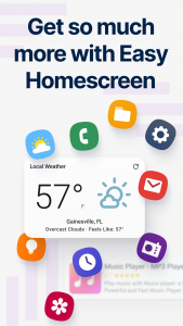 اسکرین شات 5 برنامه Easy Homescreen