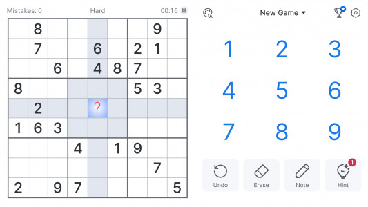 اسکرین شات 6 بازی Sudoku - Classic Sudoku Puzzle