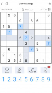 اسکرین شات بازی Sudoku - Classic Sudoku Puzzle 1
