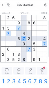 اسکرین شات 5 بازی Sudoku - Classic Sudoku Puzzle