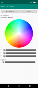 اسکرین شات 2 برنامه RGB LED Control