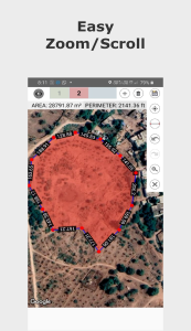اسکرین شات 2 برنامه Easy Area : Land Area Measure