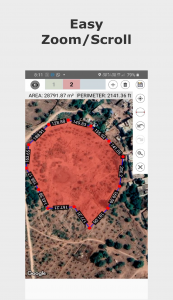 اسکرین شات برنامه Easy Area : Land Area Measure 2