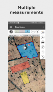 اسکرین شات برنامه Easy Area : Land Area Measurement App for Maps 6