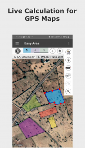 اسکرین شات برنامه Easy Area : Land Area Measure 4