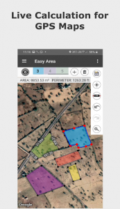اسکرین شات برنامه Easy Area : Land Area Measurement App for Maps 4