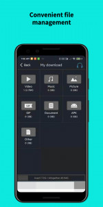 اسکرین شات برنامه Video downloader 3