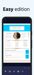 اسکرین شات 2 برنامه PDF Editor: Edit, Write, Sign