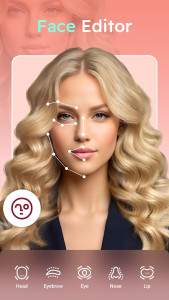 اسکرین شات برنامه Face Editor: Retouch, Enhance 5