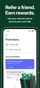 اسکرین شات 5 برنامه Hopp: Get a Ride