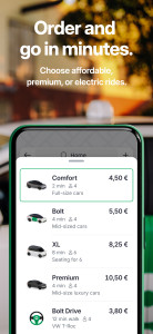 اسکرین شات 2 برنامه Bolt: Request a Ride