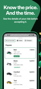 اسکرین شات 5 برنامه Bolt: Request a Ride