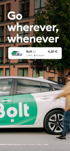 اسکرین شات برنامه Bolt: Request a Ride 1