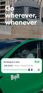 اسکرین شات برنامه Bolt: Request a Ride 1