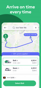 اسکرین شات برنامه Bolt: Request a Ride 3