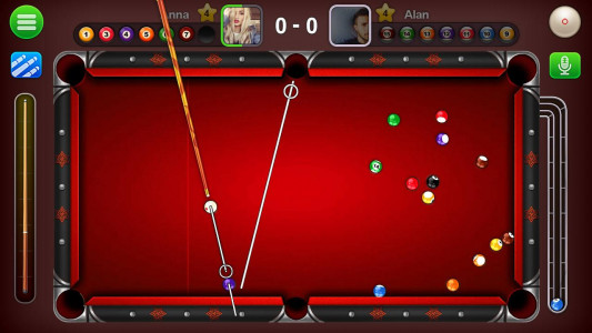 اسکرین شات بازی 8 Ball Live - Billiards Games 1