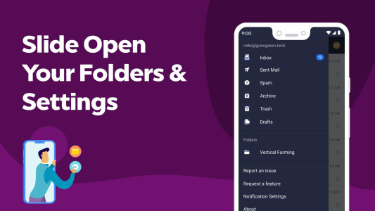 اسکرین شات 7 برنامه Titan Email & Calendar