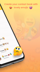 اسکرین شات برنامه Emoji Contacts : Add Emojis To Contacts 2