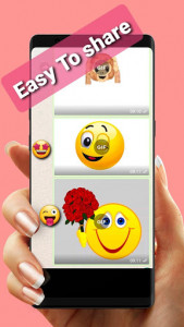 اسکرین شات برنامه Emoji GIF 2