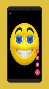 اسکرین شات برنامه Love Emoji GIF 5