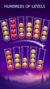 اسکرین شات بازی Emoji Sort - Puzzle Games 2