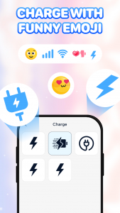 اسکرین شات برنامه Emoji Battery - Battery Icon 5