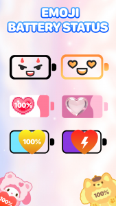 اسکرین شات برنامه Emoji Battery - Battery Icon 1