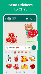 اسکرین شات برنامه GIF Sticker & WAsticker 2