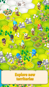 اسکرین شات بازی Civilization Hex: Tribes Rise 1