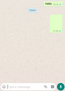 اسکرین شات برنامه Blank Message for WhatsApp: WhatsBlank 4