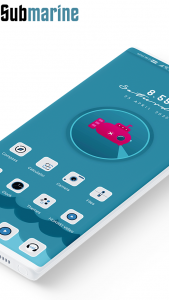 اسکرین شات برنامه Submarine for EMUI 10/9 Theme 1